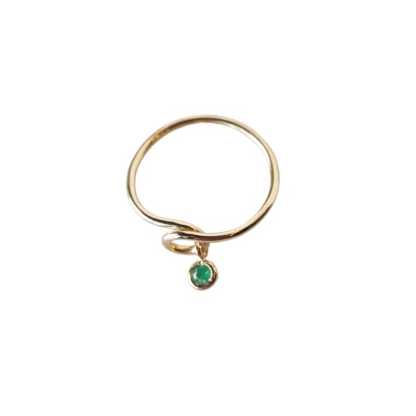 Ring Twist Emerald
